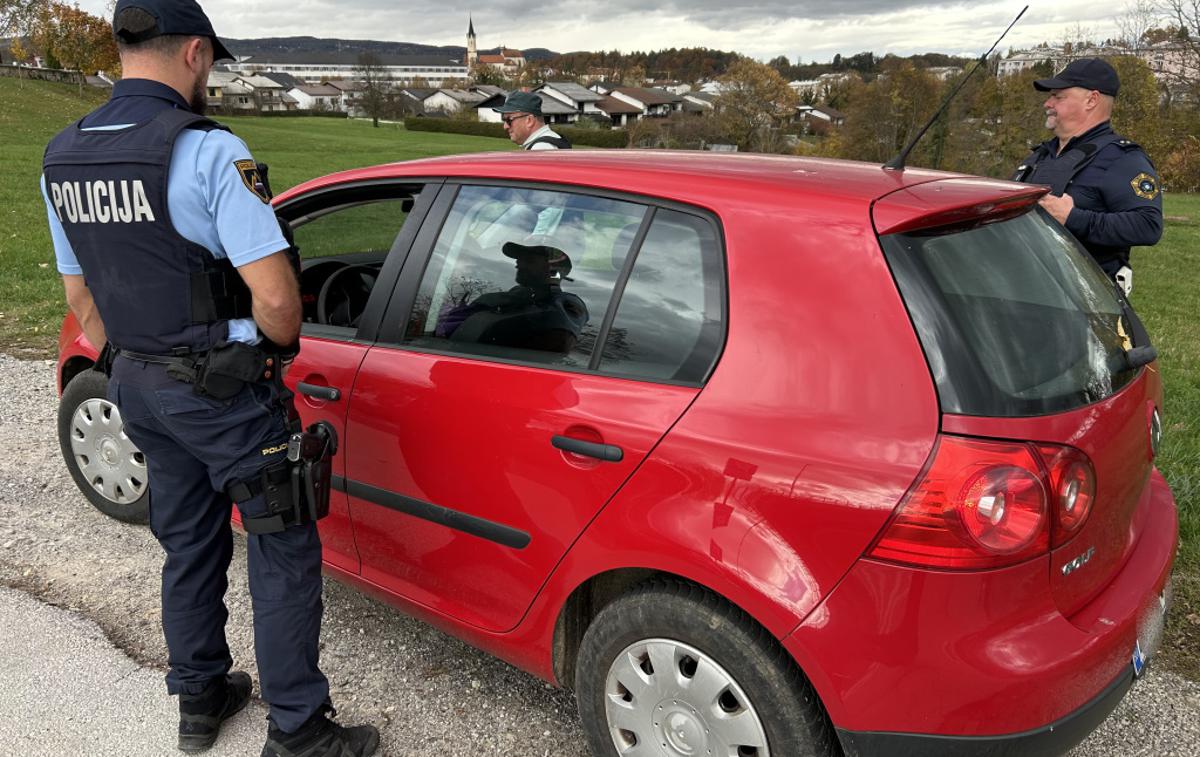 Nadzor v Novem mestu | Med nadzorom so ustavili in preverili 12 voznikov. | Foto PU Novo mesto