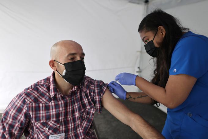 Cepljenje v ZDA | Foto: Reuters