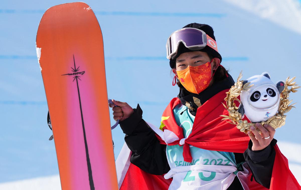 Su Yiming | Su Yiming je srebru dodal še naslov olimpijskega prvaka. | Foto Guliverimage