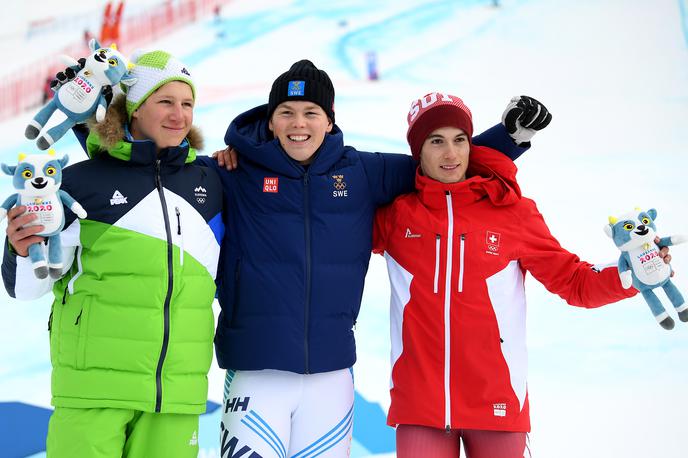 Rok Ažnoh | Prvi dan mladinskih zimskih olimpijskih iger je Rok Ažnoh osvojil srebrno kolajno. | Foto Getty Images