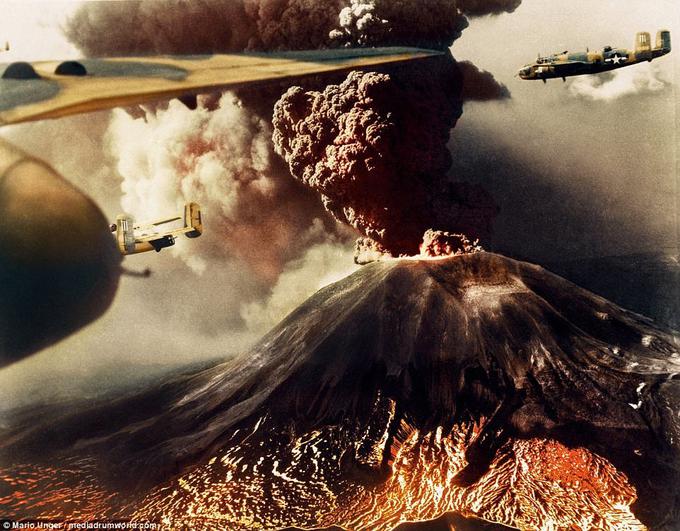 Vezuv, ognjenik, vulkan | Foto: Reddit/HistoryPorn