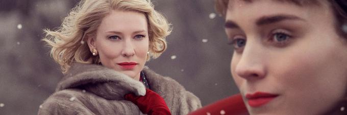 Cate Blanchett in Rooney Mara v tankočutni romantični drami Todda Haynesa o ljubezni med dvema ženskama v času patriarhalne nadvlade in buržoazne zadušljivosti. Šest nominacij za oskarja! • V nedeljo, 4. 3., ob 21.55 na Planet PLUS.* │ Na voljo tudi v videoteki DKino. | Foto: 