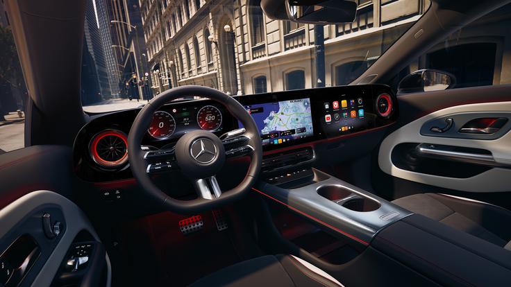 Opremljen z MBUX Superscreen za intuitivno uporabniško izkušnjo.  | Foto: Mercedes-Benz AG
