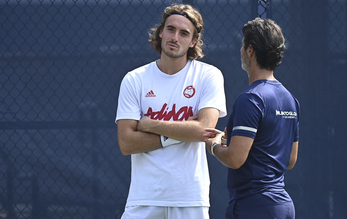 Stefanos Cicipas, Patrick Mouratoglou | Foto Guliverimage