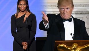 Je Michelle Obama nadvse spretno pokritizirala Trumpa?