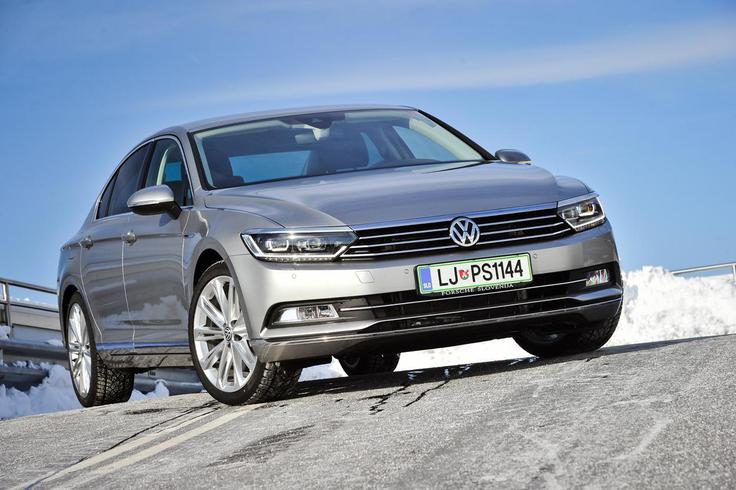 Volkswagen passat je najbolje prodajani avtomobil srednjega razreda v Evropi. | Foto: Ciril Komotar