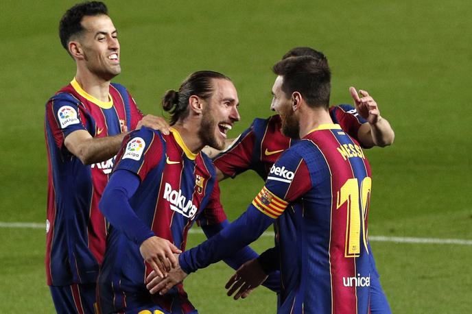Lionel Messi | Lionel Messi je zabil dva gola in povišal prednost na vrhu lestvice strelcev. | Foto Reuters