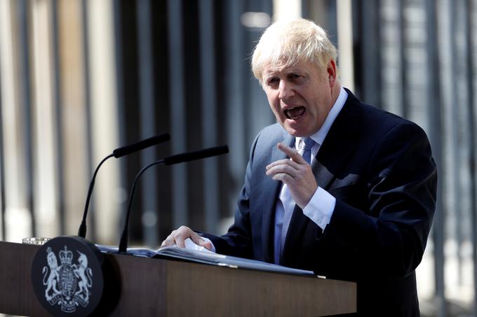 Novi britanski premier Boris Johnson je sporočil, da Združeno kraljestvo kandidata ne bo predlagalo. V Evropski komisiji so to vzeli na znanje in poudarili, da delujejo na predpostavki, da bo država konec oktobra izstopila iz unije. V tem primeru pa člana komisije ne more imeti. | Foto: Reuters