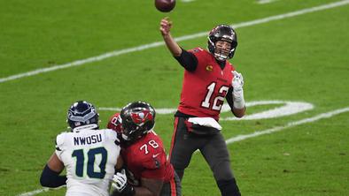 Brady v anale tudi ob prvem rednem postanku lige NFL v Nemčiji