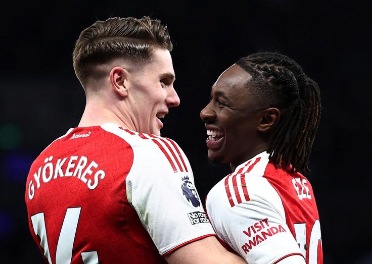 Arsenal je še v igri za tri lovorike. | Foto: Guliverimage