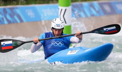 Benjamin Savšek je obstal v četrtfinalu kajakaškega krosa