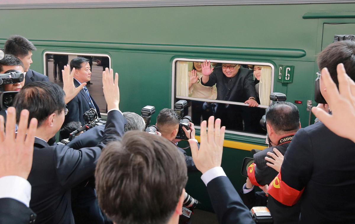 kim jong un obisk kitajska | Foto Reuters