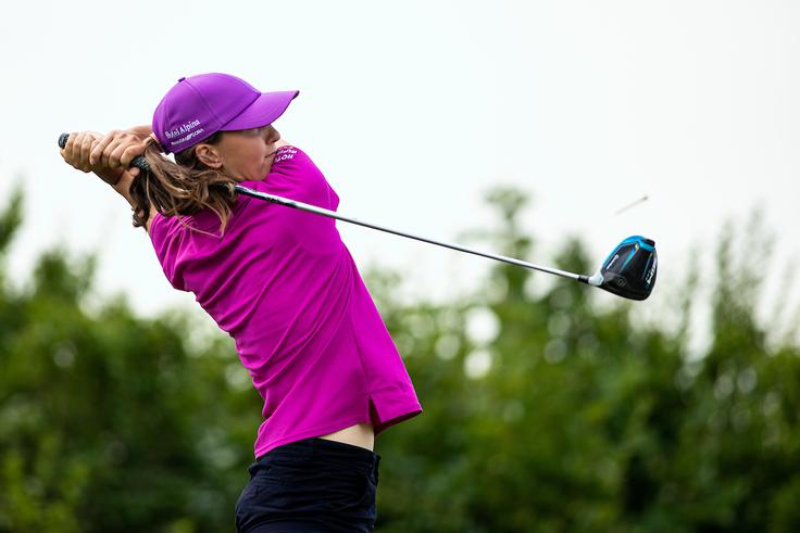 Pia Babnik Med zimo je zelo napredovala na moči, ki je pri profesionalnemu igralcu golfa zelo pomembna. | Foto: Matic Klanšek Velej/Sportida