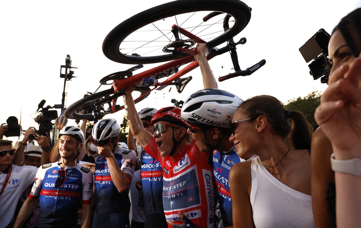 Remco Evenepoel zmaga Vuelta | Remco Evenepoel  | Foto Reuters