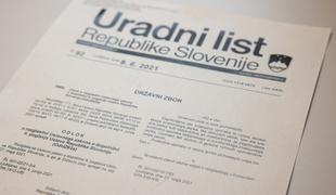 Vlada razmišlja o likvidaciji Uradnega lista