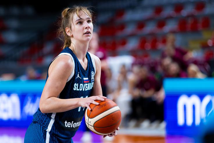 Tjaša Turnšek je dosegla osem točk. | Foto: Filip Barbalić