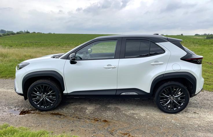 Tom Fux nas je v Bruslju obiskal na mednarodni predstavitvi novega modela yaris cross, ki bo predvidoma postal nov najbolje prodajan model pri Toyoti tako v Evropi kot tudi v Sloveniji. | Foto: Gregor Pavšič