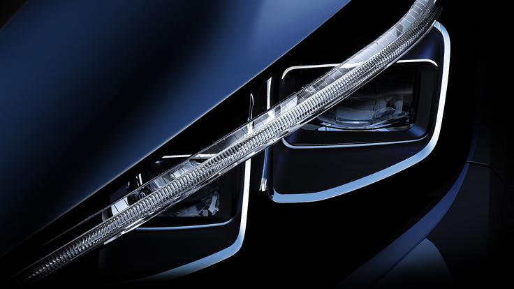 Ena izmed napovednih fotografij nove generacije nissana leafa. | Foto: Nissan