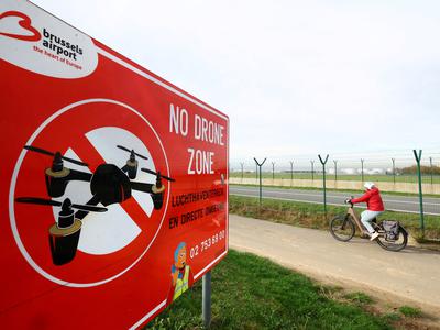 Droni tokrat nad nuklearko v Belgiji