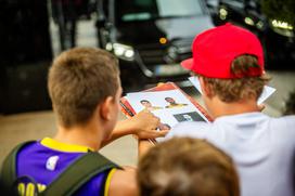 Luka Dončić Lakers v Ljubljani