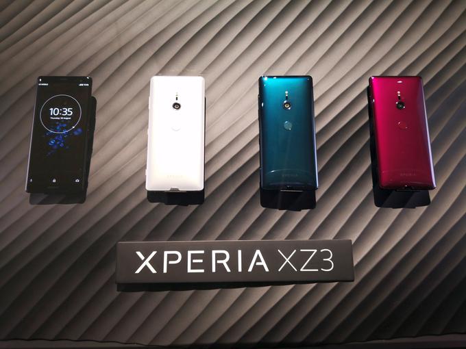 Pametni telefon Sony Xperia XZ3 prinaša Sonyjevo tehnologijo televizorskih zaslonov Bravia na zaslone pametnih telefonov. | Foto: Srdjan Cvjetović