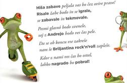 Vesele in ljubke žabice vabijo na otroške barjanske žabarije