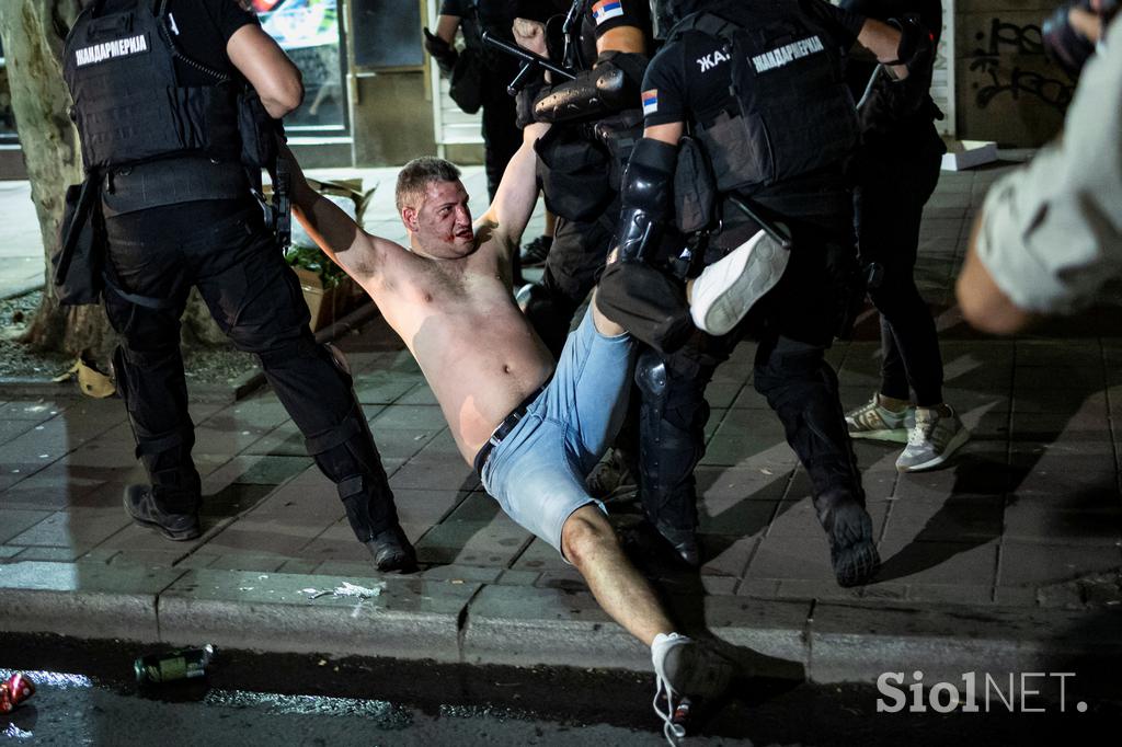 Protest v Beogradu