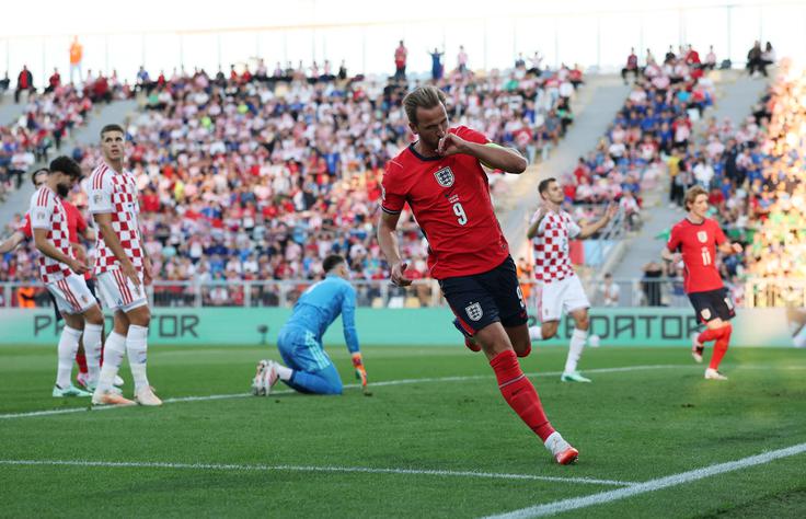 Harry Kane je dosegel dva gola. | Foto: Reuters