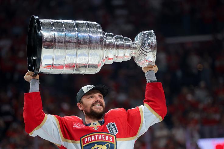 Sam Reinhart je na odločilni tekmi dosegel štiri gole. | Foto: Reuters