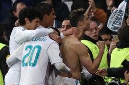 Drama stoletja v Madridu, sodnik in Ronaldo rešila Real v 97. minuti