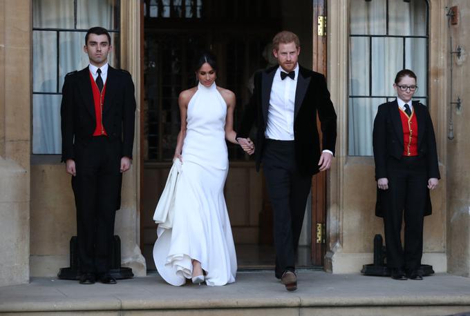 Meghan na poročni dan | Foto: Getty Images