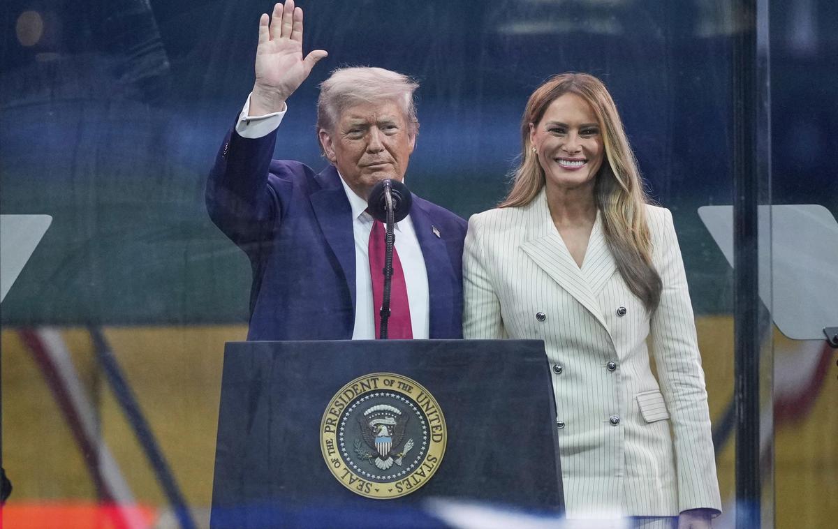 Donald Trump in Melania Trump | Gospodarske poteze Donalda Trumpa odganjajo vlagatelje iz ZDA, zaradi česar številni iščejo nove naložbe v Evropi. | Foto Guliverimage