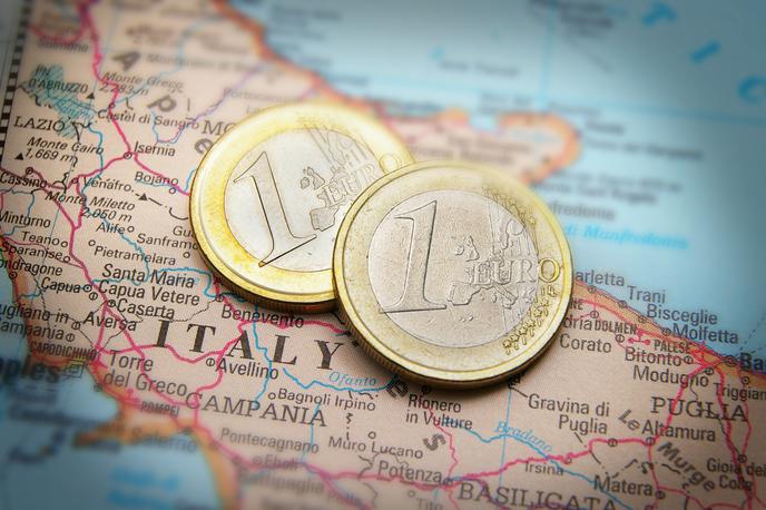 Italija. Recesija. Denar. Kriza. | Foto Getty Images