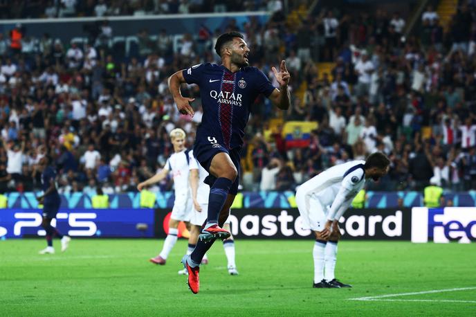 Goncalo Ramos, UEFA Supepokal - PSG : Tottenham | PSG se je sredi tedna osvojil še evropsko superpokalno lovoriko. | Foto Reuters