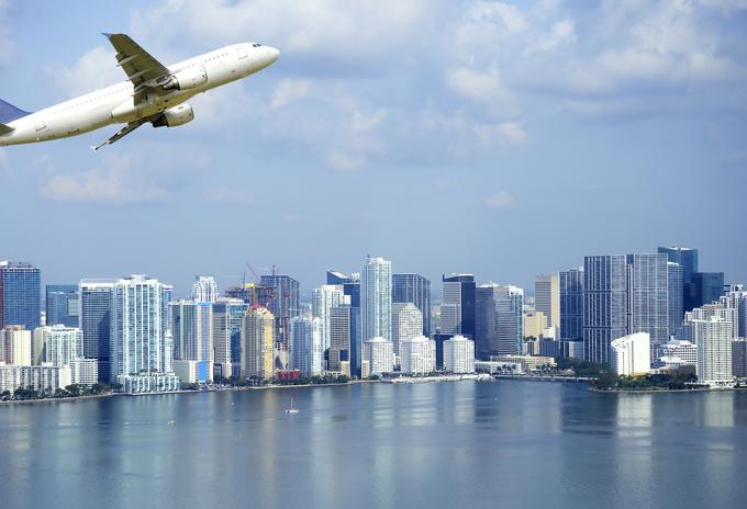 Miami je bliže, kot si mislite! Izkoristite ugodno ponudbo letalske družbe Air France in si za od 639 evrov priskrbite vozovnico za polet neposredno z Letališča Jožeta Pučnika na Brniku. Hitro, poceni in udobno! | Foto: Thinkstock