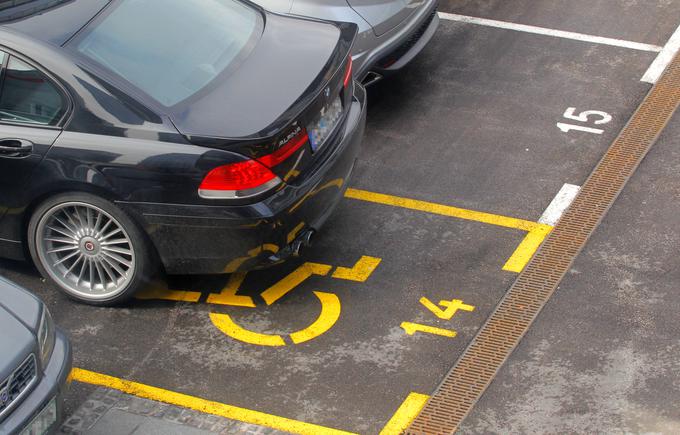 Parkirišče za invalide | Foto: STA ,