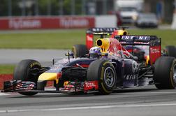 Ricciardu drama v Montrealu, Rosberg drugi kljub težavam, uspeh Red Bulla dopolnil še Vettel