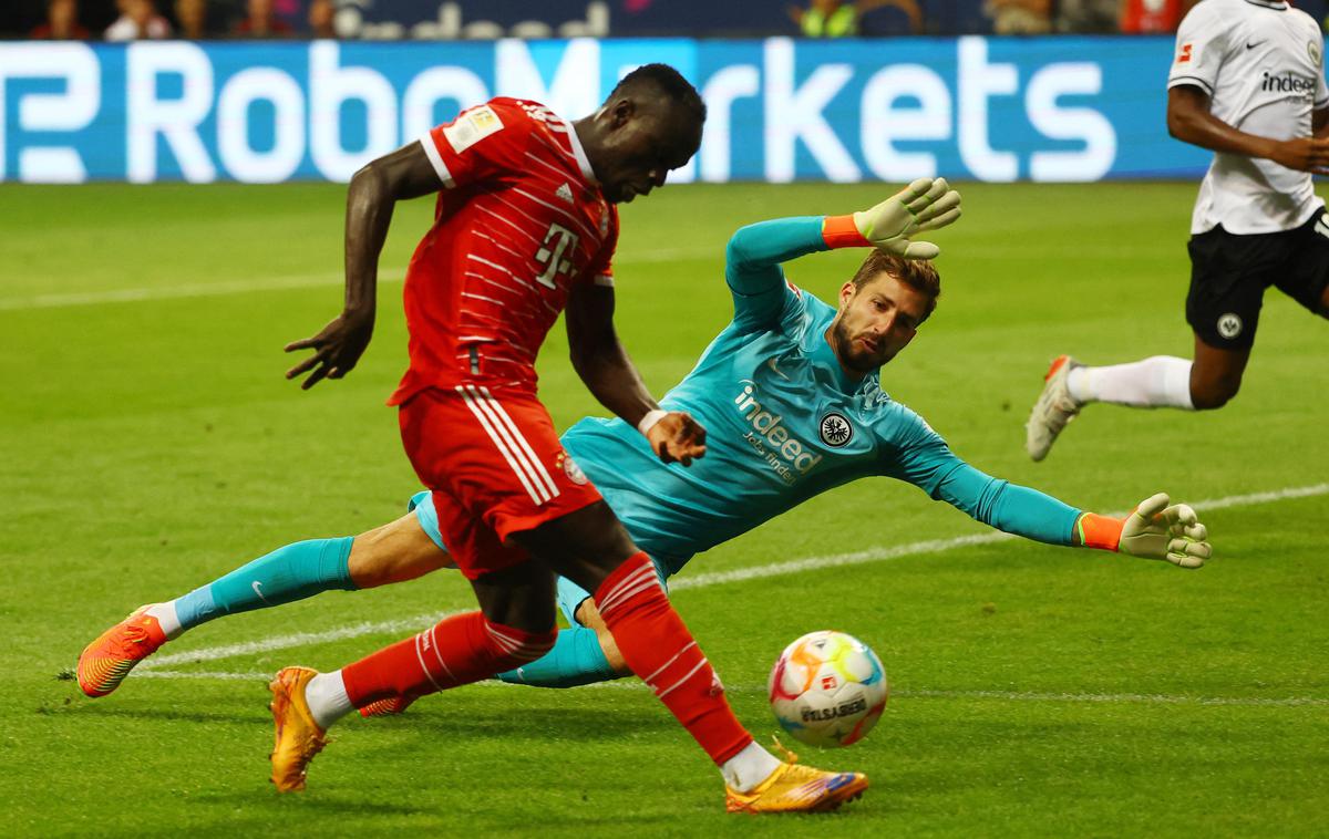 Bayern Eintracht Sadio Mane | Sadio Mane je na prvi tekmi v bundesligi že zabil svoj prvi gol. | Foto Reuters