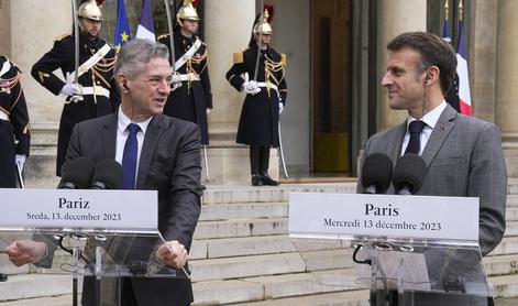 Macron prihodnji teden na delovnem obisku v Sloveniji