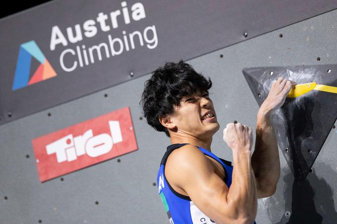 19-letni Kai Harada je svetovni prvak v balvanskem plezanju. | Foto: Urban Urbanc/Sportida