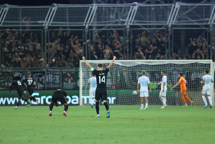 Olimpija po podvigu na Hrvaškem: Navijači, hvala vam!