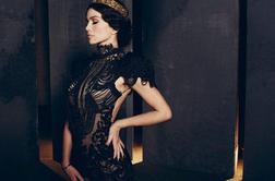 Severina kot črna vdova (foto)