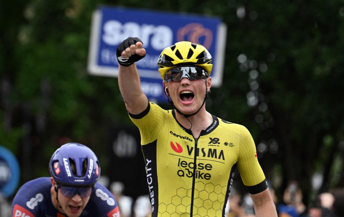 Olav Kooij, Giro 2025 | Olav Kooij je zmagovalec 12. etape letošnjega Gira. | Foto Reuters