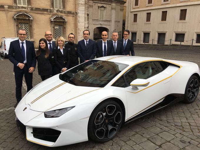 Lamborghini huracan papež | Foto: Lamborghini