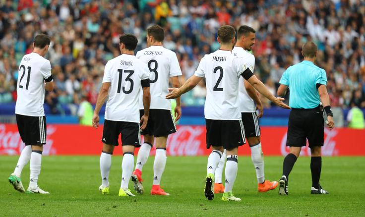 Nemci v Rusiji nastopajo v zelo spremenjeni postavi brez nekaterih največjih zvezdnikov. | Foto: Reuters