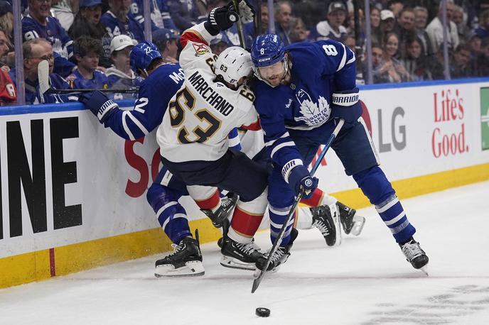 Toronto - Florida, NHL | Javorjevi listi in panterji se bodo v odločilni sedmi tekmi udarili za zadnjo polfinalno vstopnico. | Foto Reuters