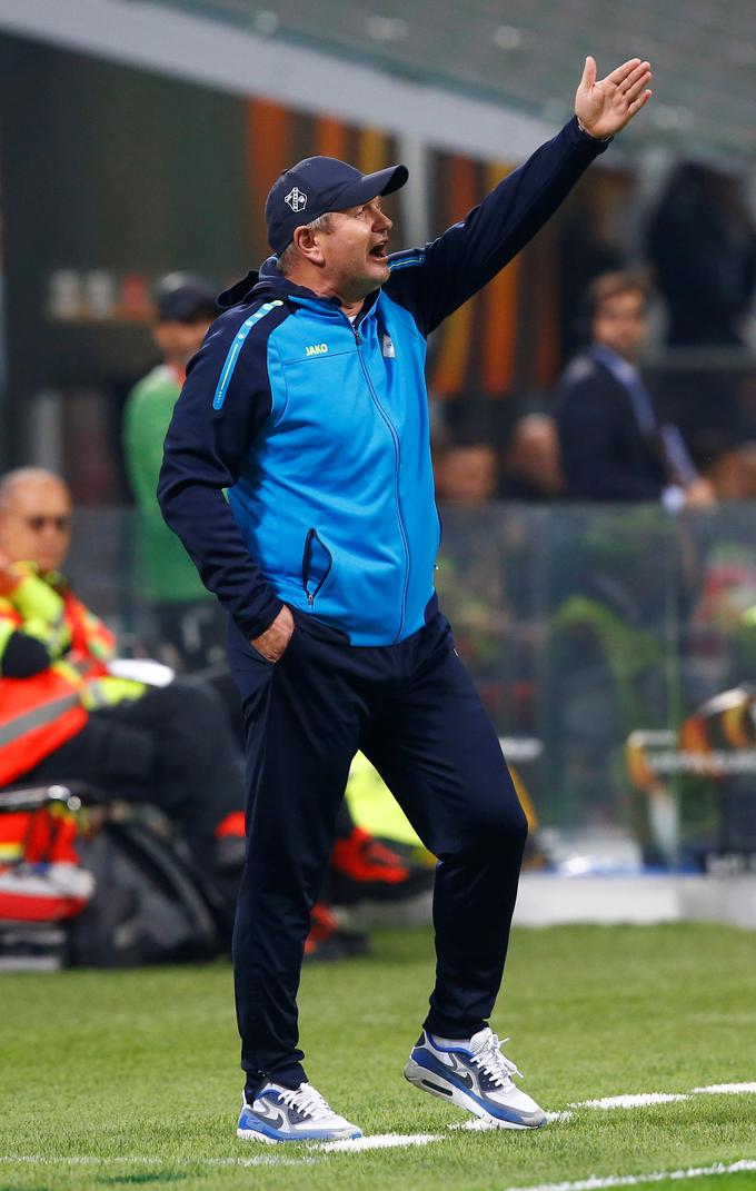 Trener Rijeke Matjaž Kek je izgubil še drugo tekmo v skupinskem delu evropske lige. | Foto: Reuters