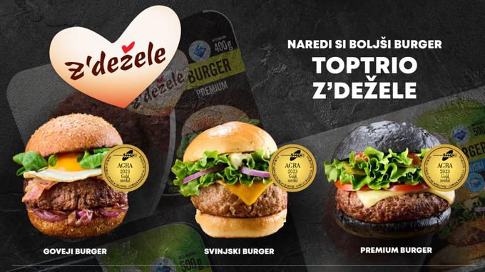 TOPTRIO Burger 2023 | Foto: Celjske mesnine