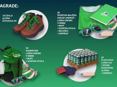 Nagradni sklad kviza Prepoznate slovenske vrhove?