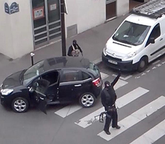 Charlie Hebdo, napad, Pariz | Foto: Reuters